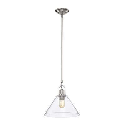 Luminaire suspendu conique à 1 lumière June
