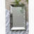 Silver Glass Framed Accent Mirror-335717980-379832881