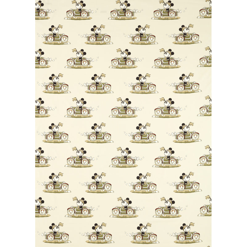 Minnie On the Move Fabric, Babyccino