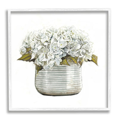 " Country Floral Planter Blooms " by Ziwei Li