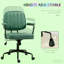 Office Chair, Adjustable For Home & Office, Comfy Seating With Stylish Retro Vibe