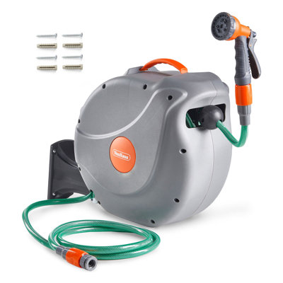 VonHaus 20m Auto Rewind Hose Reel