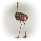 Medon Peaking Ostrich Statue