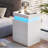 Tray Top 3 - Drawer End Table and Built-In Outlets-433618081