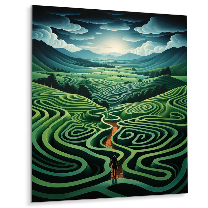 Emerald Maze, H 20 po x l 12 po x P 1 po