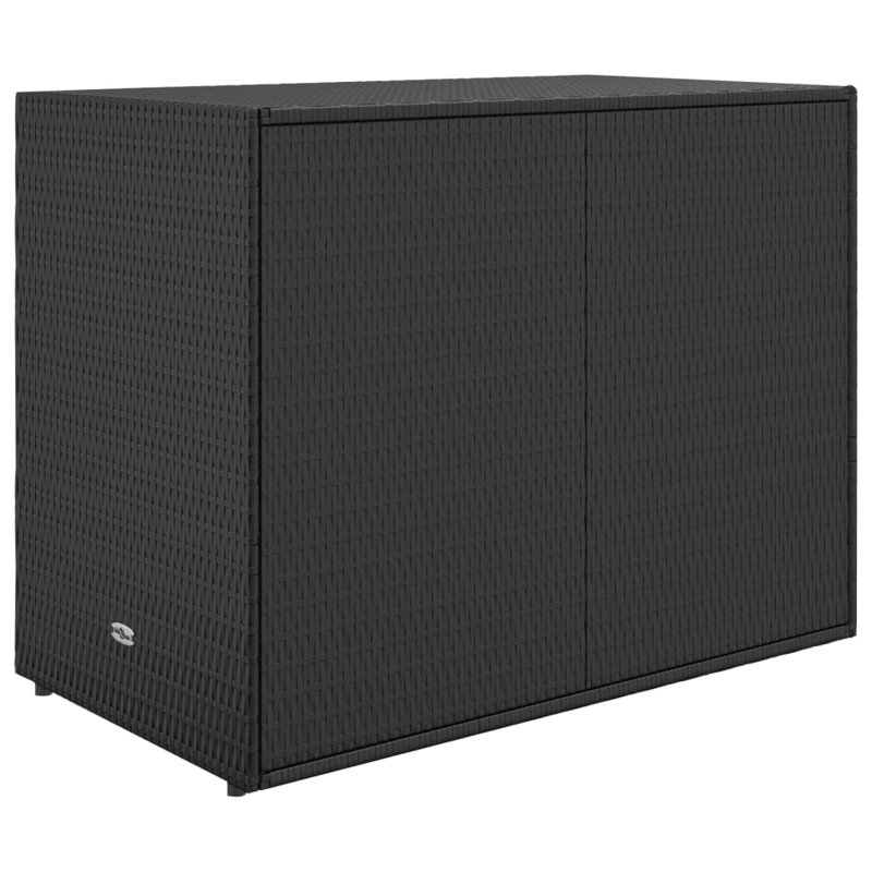 Abduljabbar Steel Single Storage Cabinet ( 80cm H x 100cm W x 55.5cm D), Black