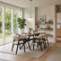 6 -Person Solid Wood Dining Set