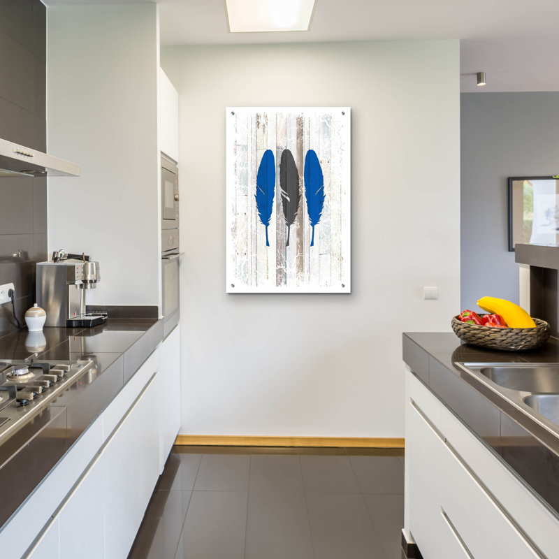 Epic Art «The Blue Moose - Feathers» par Lightbox J «The Blue Moose - Feathers» par Lightbox Journal