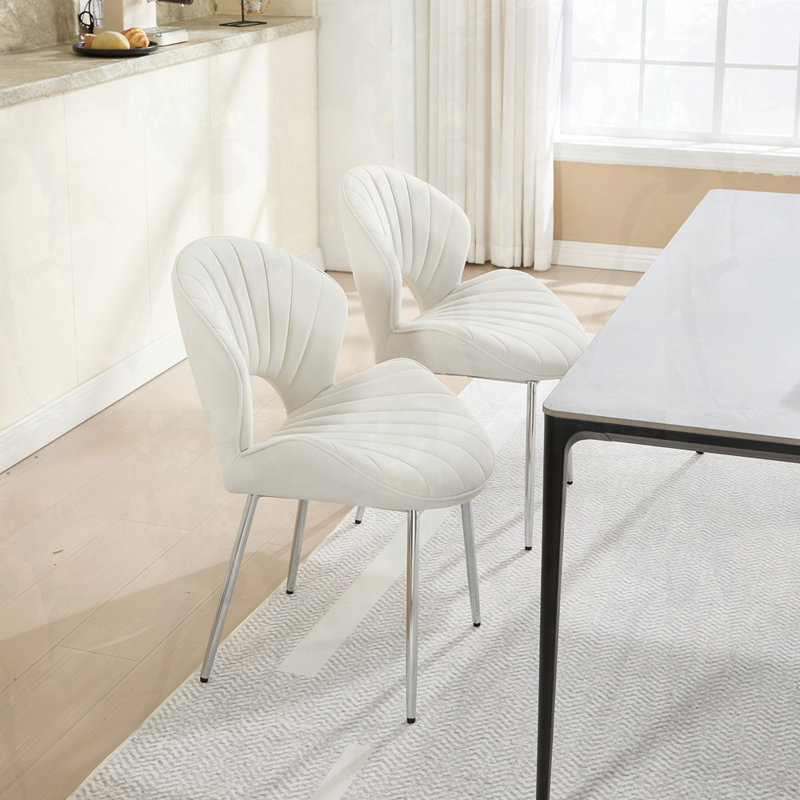 Dossier de chaise moderne, Blanc