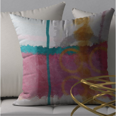  Active Superlative Square Pillow Cover & Insert