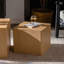 Ensemble de 2 tables basses cubiques en bois naturel