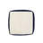 18" Blue Medallion Pouf Ottoman