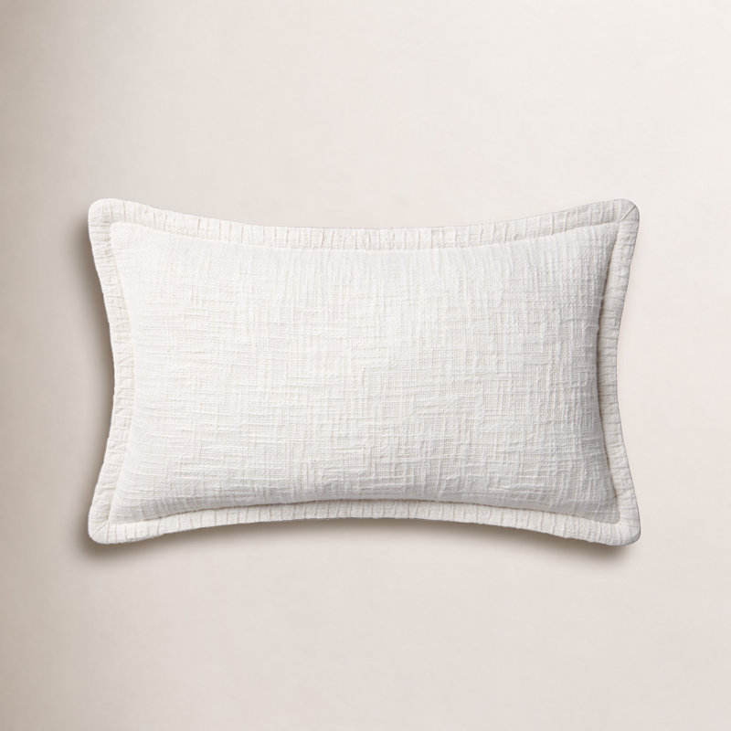 Favela Cotton Reversible Throw Pillow, Polyester/Polyfill, 13" H x 21" W x 6" D