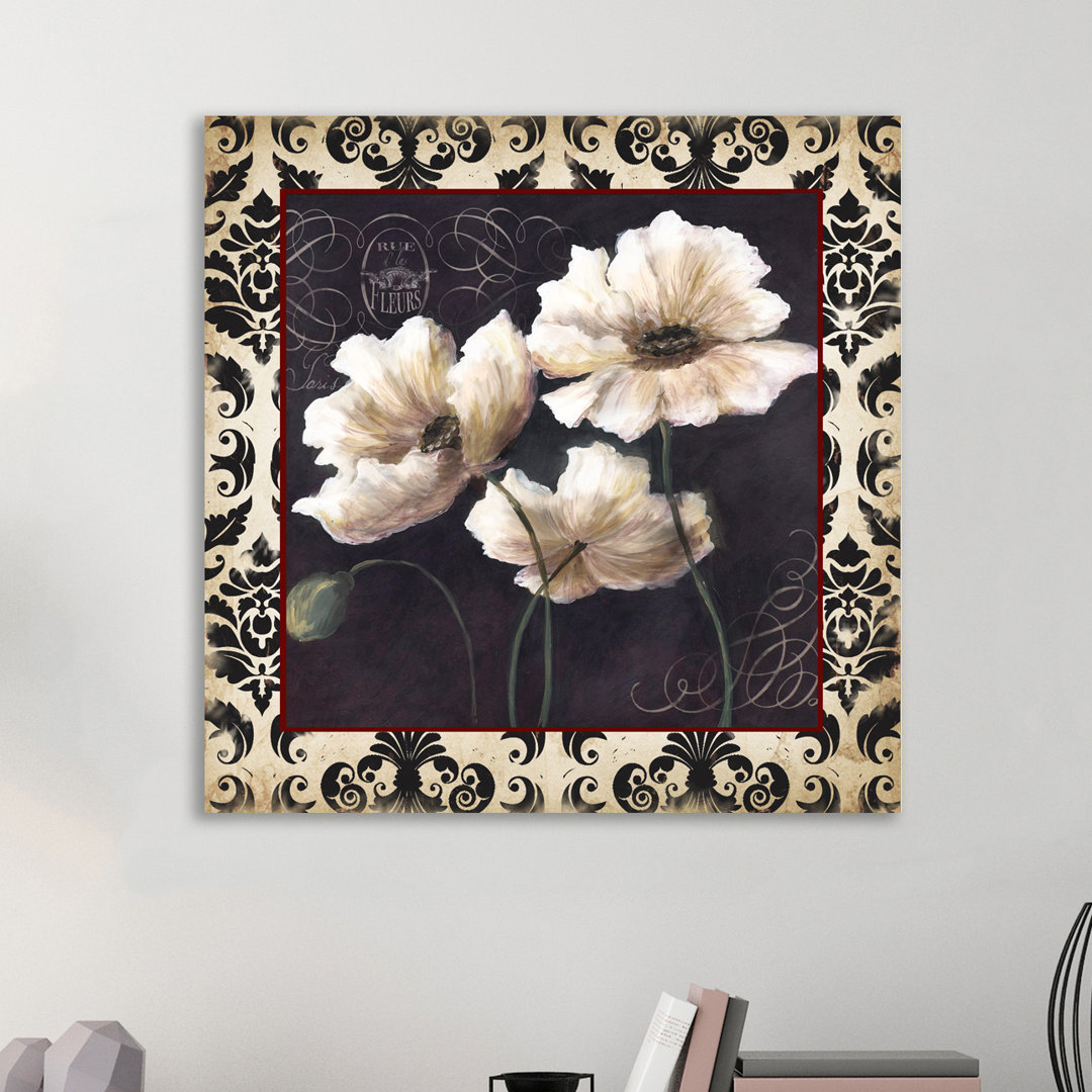 " Tricoastal Black And White Poppies II " by Tre Sorelle Studios Fleur De Lis Living 