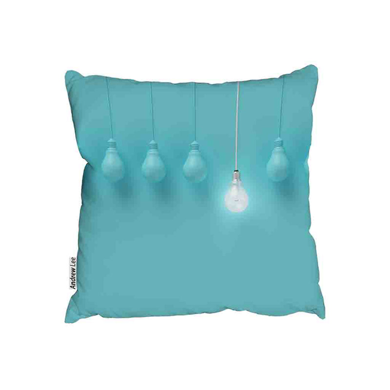 Abstract Square Cushion, 45cm H x 45cm W x 7cm D