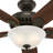 Pro's Best 52" 5 - Blade Ceiling Fan with Pull Chain and Light Kit Included-12031373