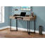 Bureau d'ordinateur Boatright, bureau personnel, ordinateur portable, tiroirs de rangement, L 48 po, bureau, métal, stratifié-1541091594