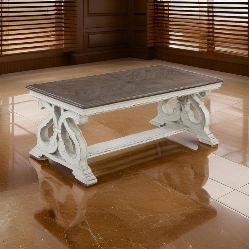 Table basse à tréteaux Papinachois