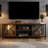 Nectaria 55" TV Stand for 65 Inch TVs with Open Shelves, Industrial TV Console with Adjustable Storage Shelf, Entertainment Center with Sturdy Frame for Living Room and Bedroom -879999762