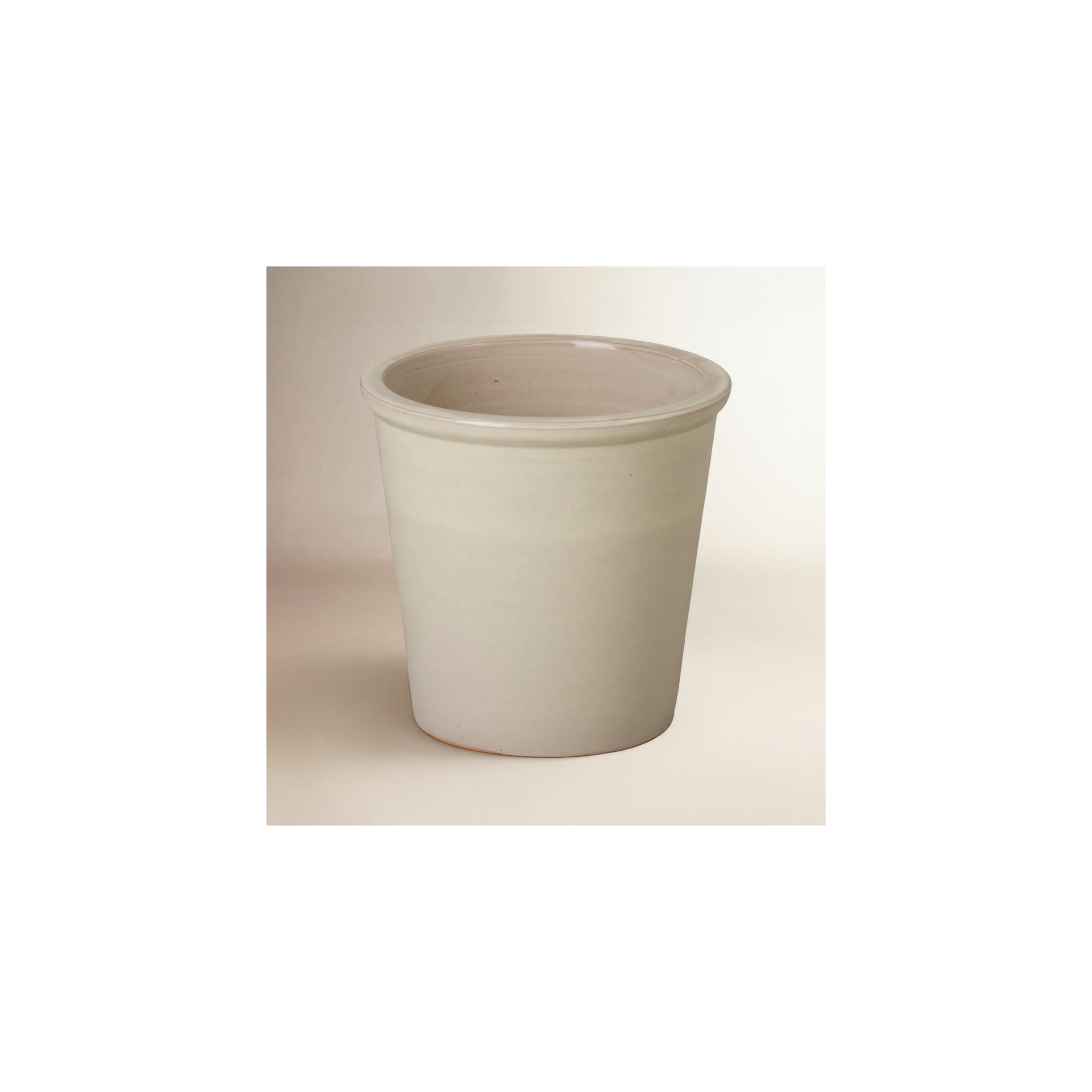 Handmade Ceramic Pot Planter, 10'' H x 15'' W x 15'' D
