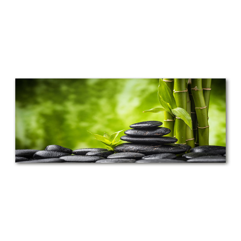 Zen Stones - Wrapped Canvas Print