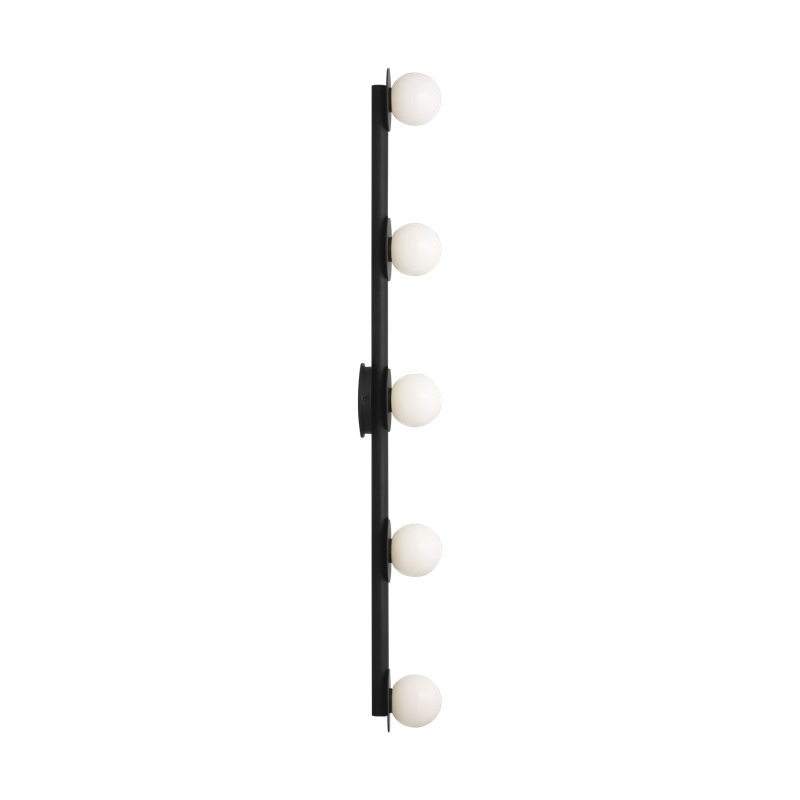 Nodes 5 - Light Vanity Light, Midnight Black
