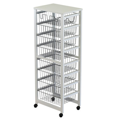 Bowles Solid Wood Kitchen Cart