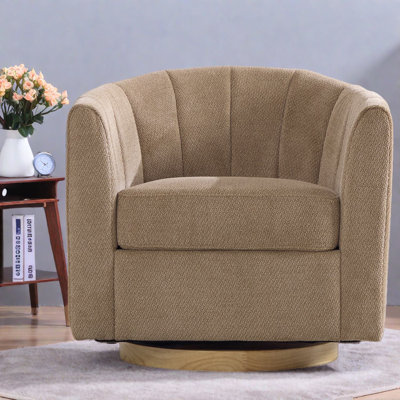 Chaises d'appoint pivotantes avec rangement, chaise de maison moderne en bois de chenille