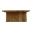 Table basse en bois massif Live Edge