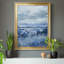 Indigo côtier - Peinture sur toile encadrée-1864691268-1864691269