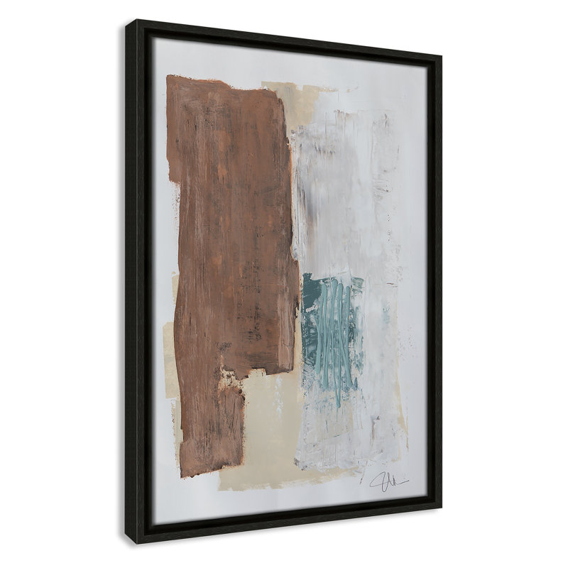 Together We Work " Together We Work I " by Filippo Ioco, Espresso Framed, 19.5'' H x 13.5'' W x 2'' D