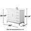 Ensemble de meuble-lavabo simple 42 po Marlena-79721526-79721522-97966619
