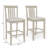 Braun Slatted Back Counter Height Chair