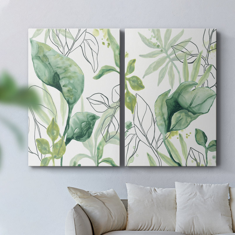 Toile tendue tropicale I-Premium Gallery - prêt à accrocher