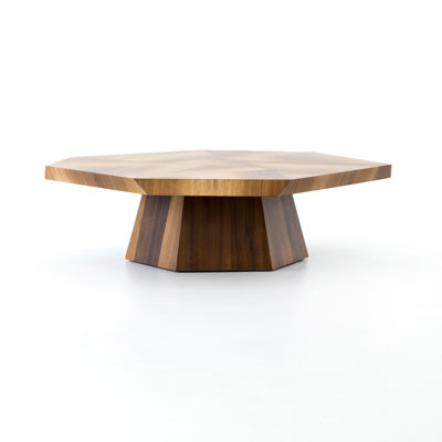 Amya Solid Wood Top Single Coffee Table