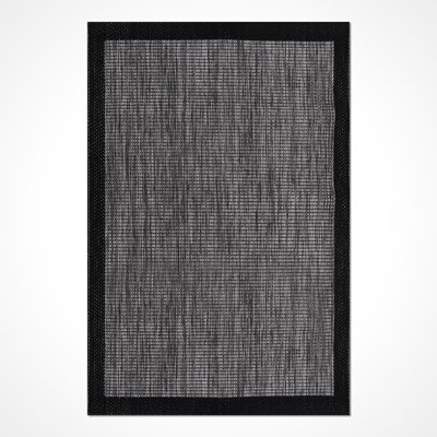 Tapis gris moderne lavable à la machine