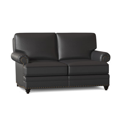 Carrado Leather Loveseat