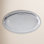 String Of Pearls Oval Aluminum Platter