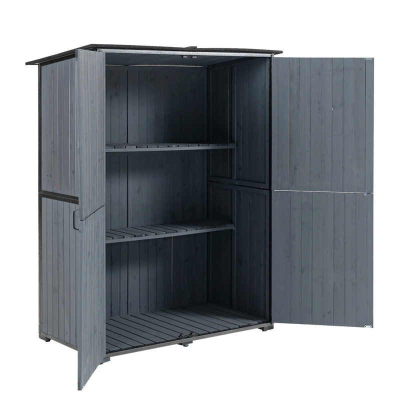 Outdoor Storage Cabinet 55.1"L X 29.1"W X 68.9"H