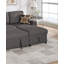 Canapé modulaire convertible en tissu Ash Dorris-121051695