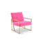 Idalou Plush Velvet Tufted Retro Accent/Salon Chair-303698354-303776095