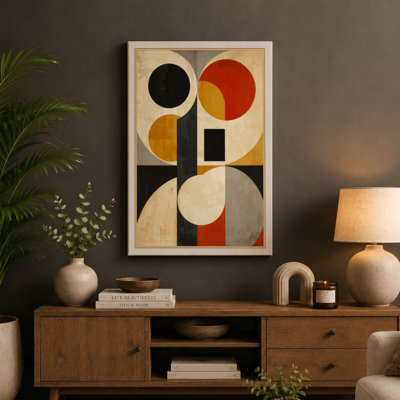 Harmony Geometric - Wrapped Canvas