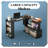 Spacious L Shaped Desk 360° Rotating Space Saving Workstation-143569938