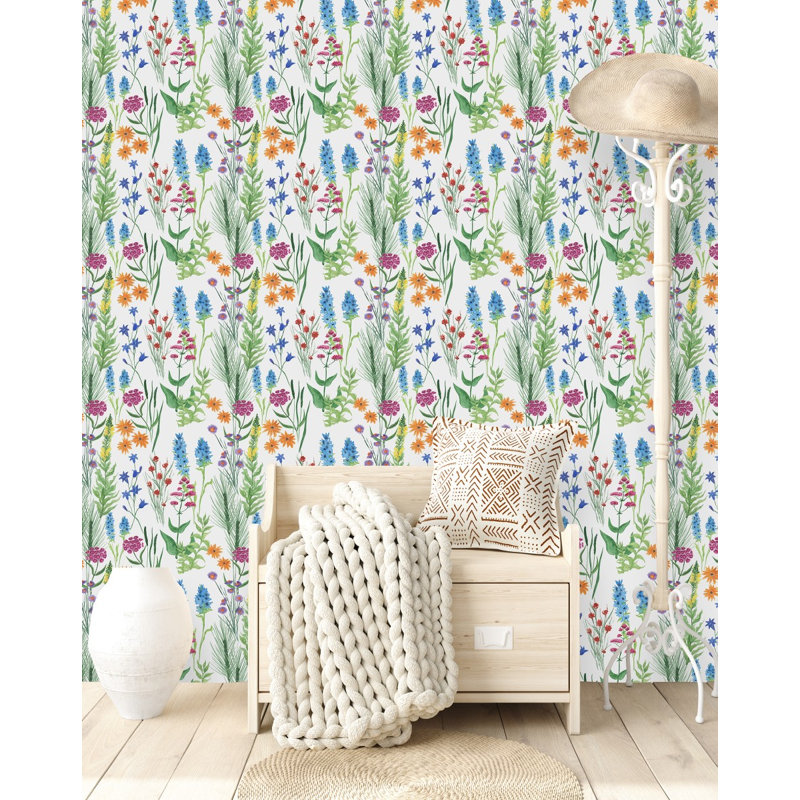 Panneau de papier peint L 10,4 pi x l 25 po Bahama