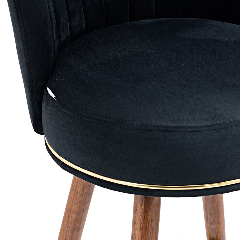 Tabouret 27,95 po, Noir