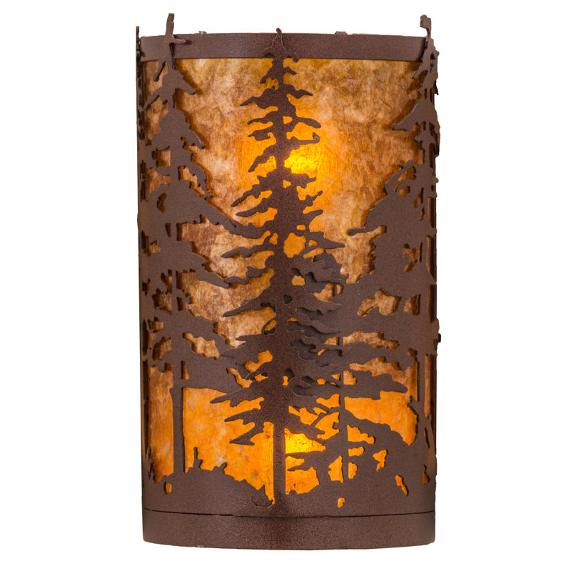 Rustic Lodge 2 - Light Flush Mounted Sconce
