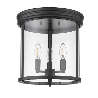 Sunnah Glass Flush Mount