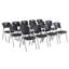 Armless Stacking Chair