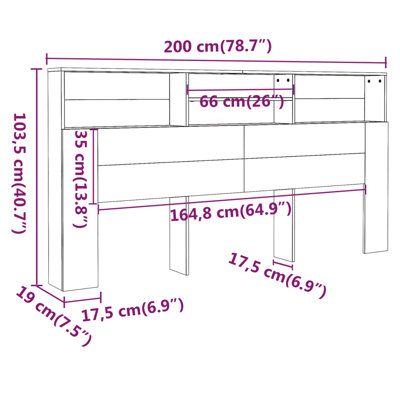 Melchor Bookcase Headboard