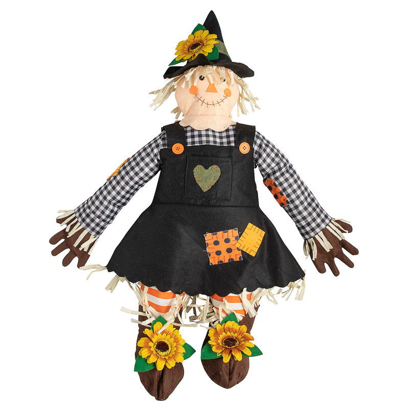 Art féminin sur pelouse d'Halloween